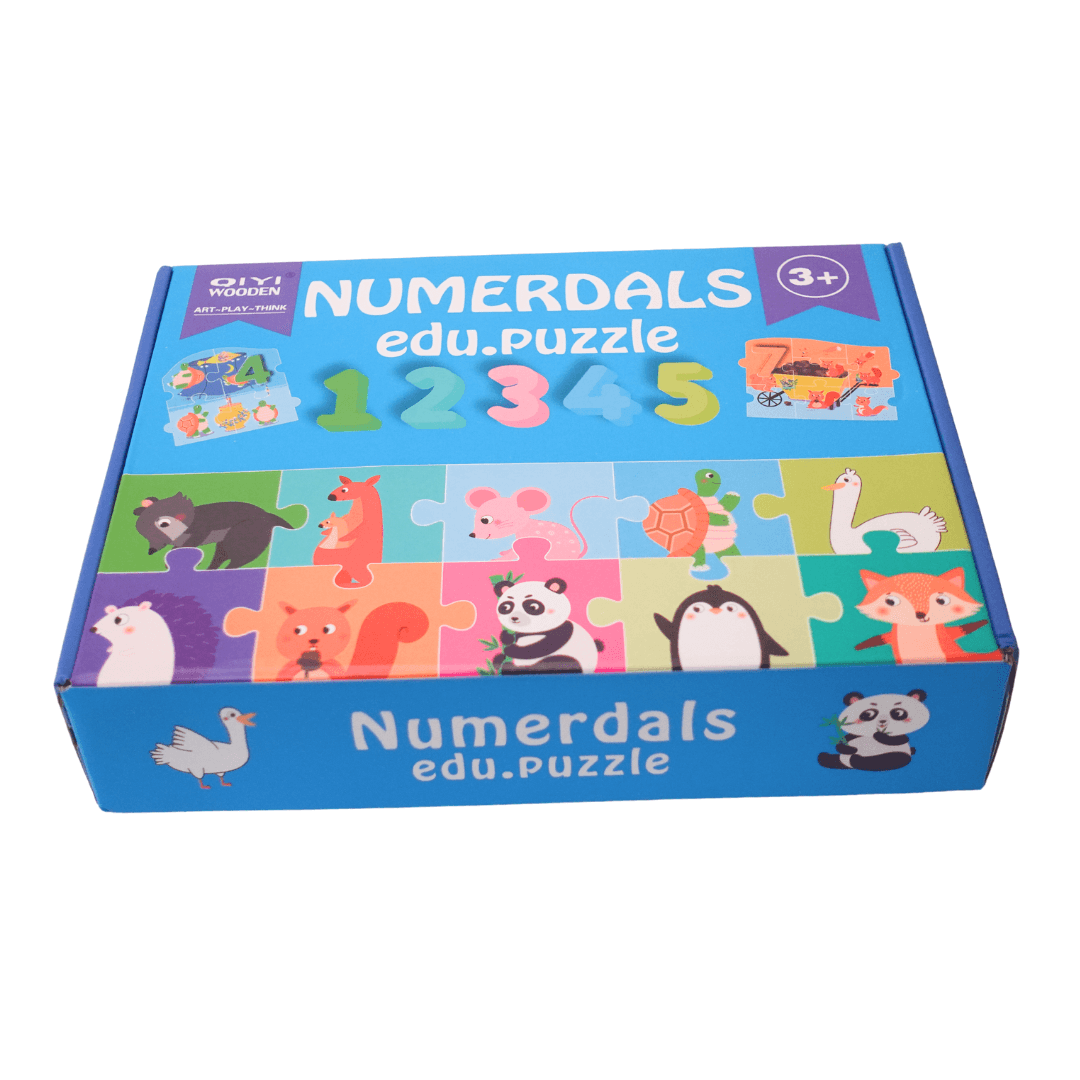 Numeralds edu puzzle for kids Age 3+ - Kids Bestie