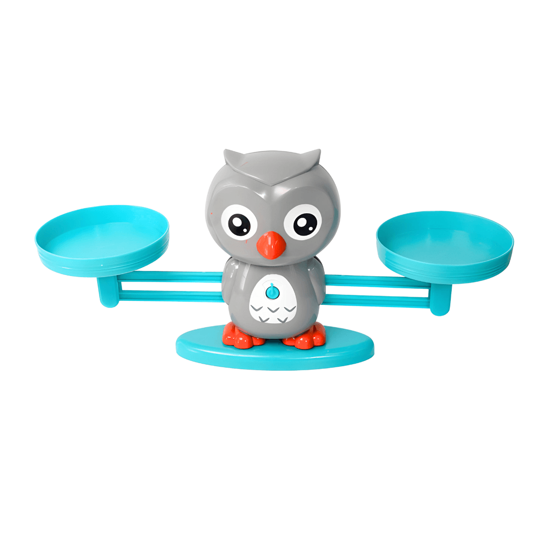 OWL Balancing Toy Big , number 1-10/ Animal x 19/ card x 30 - Kids Bestie
