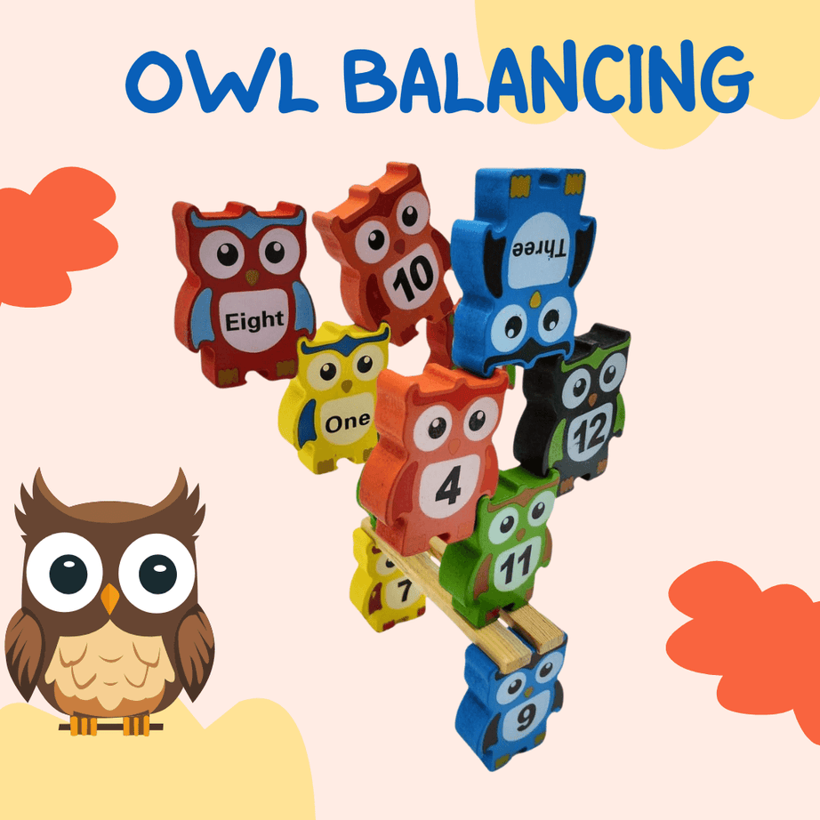 Owl Balancing Toy - Kids Bestie
