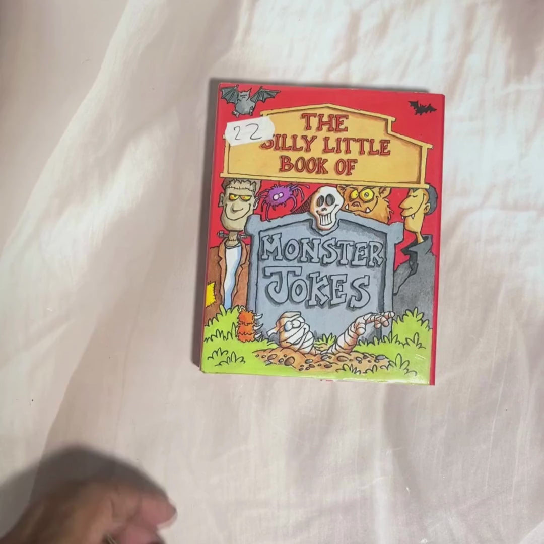 The Silly Little Book of Monster Jokes – Preloved Edition | KidsBestie | KB2383