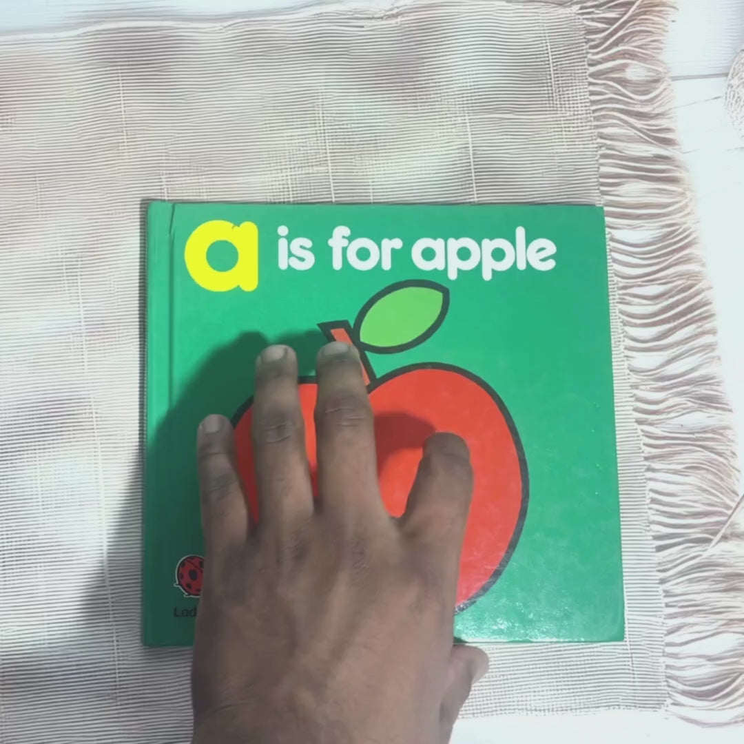 A is for Apple Alphabet Book – Preloved Edition | KidsBestie | kb2068