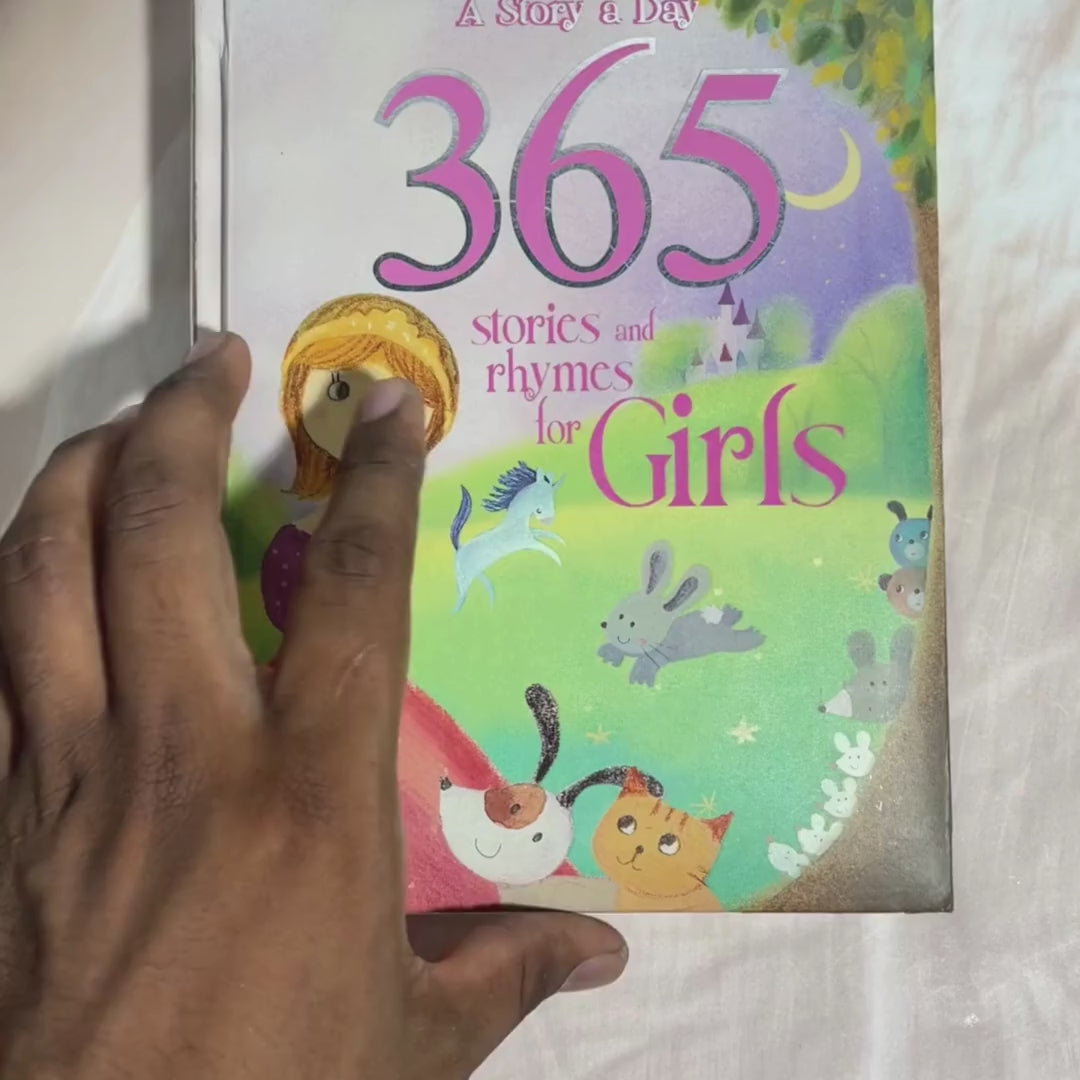 365 Stories and Rhymes for Girls – Preloved Edition | KidsBestie |