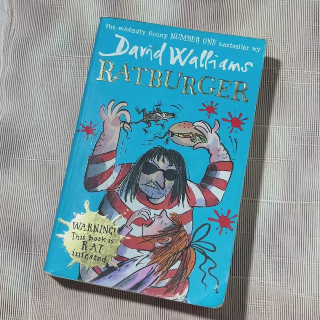 Ratburger by David Walliams – Preloved Edition | KidsBestie | KB2354