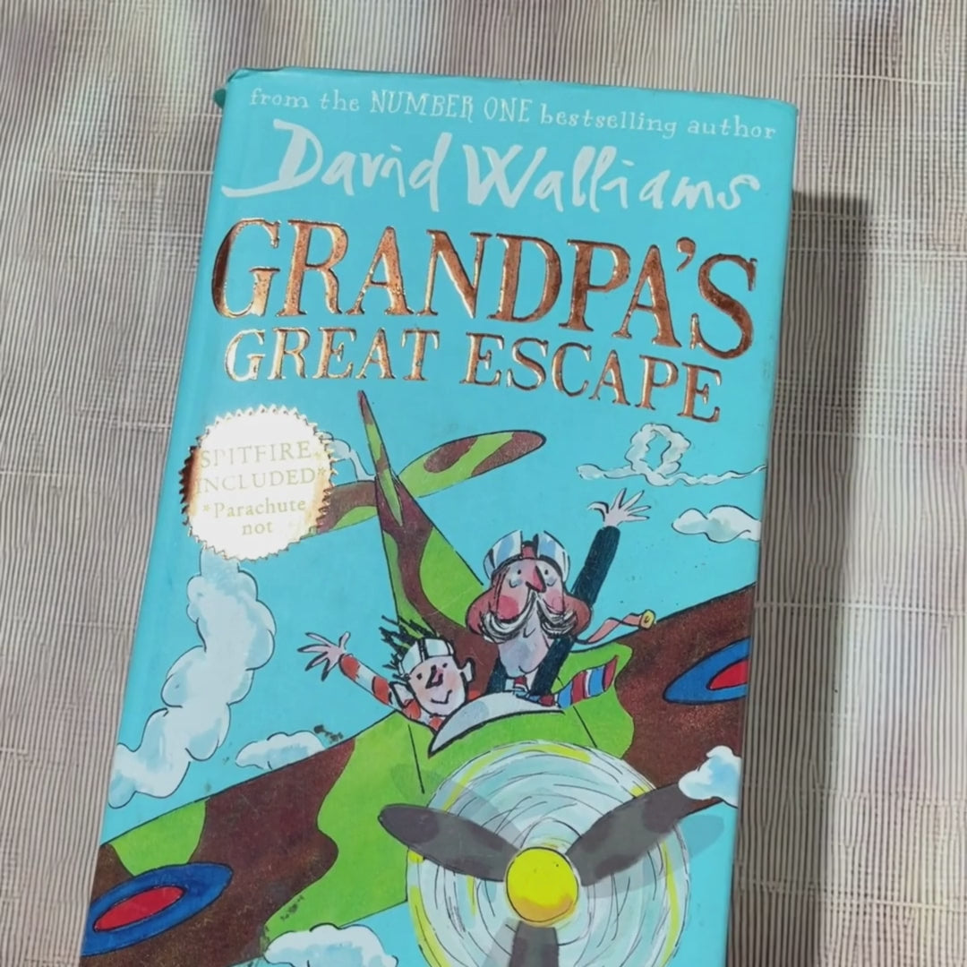 Grandpa’s Great Escape by David Walliams– Preloved Edition | KidsBestie - KBB7066