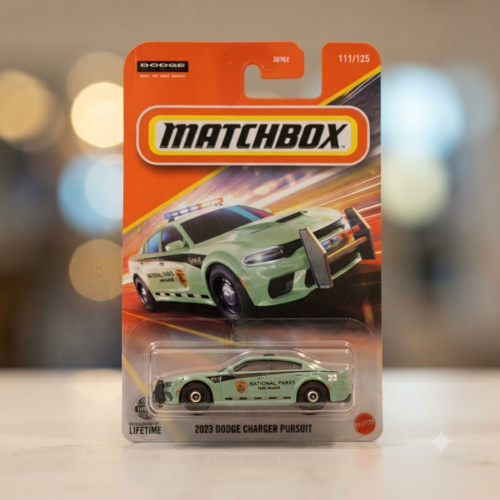 Matchbox 2023 Dodge Charger Pursuit (National Parks Ranger Edition)