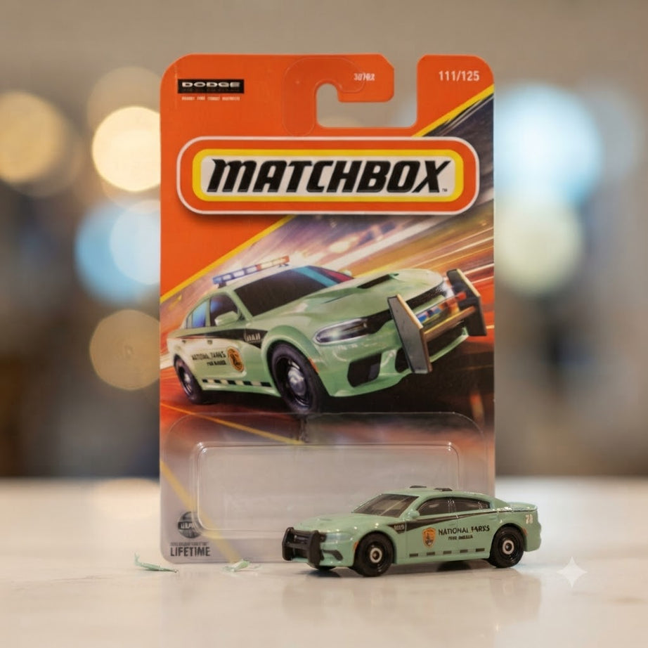 Matchbox 2023 Dodge Charger Pursuit (National Parks Ranger Edition)