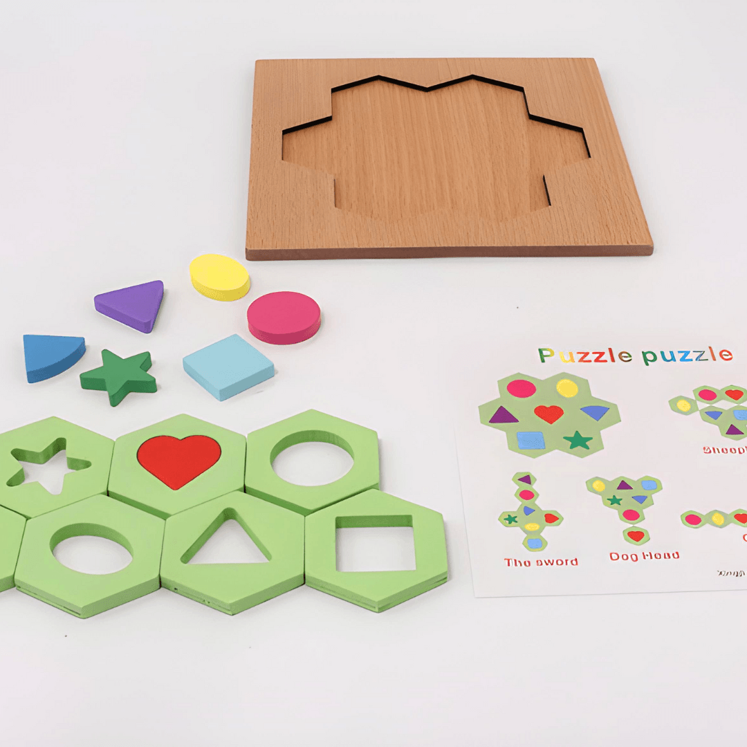 Puzzle for Toddlers and Preschoolers-1 Puzzle(Random design will be send) - Kids Bestie