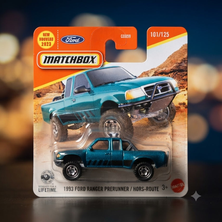 Matchbox 1993 Ford Ranger Prerunner – Die-Cast Off-Road Truck