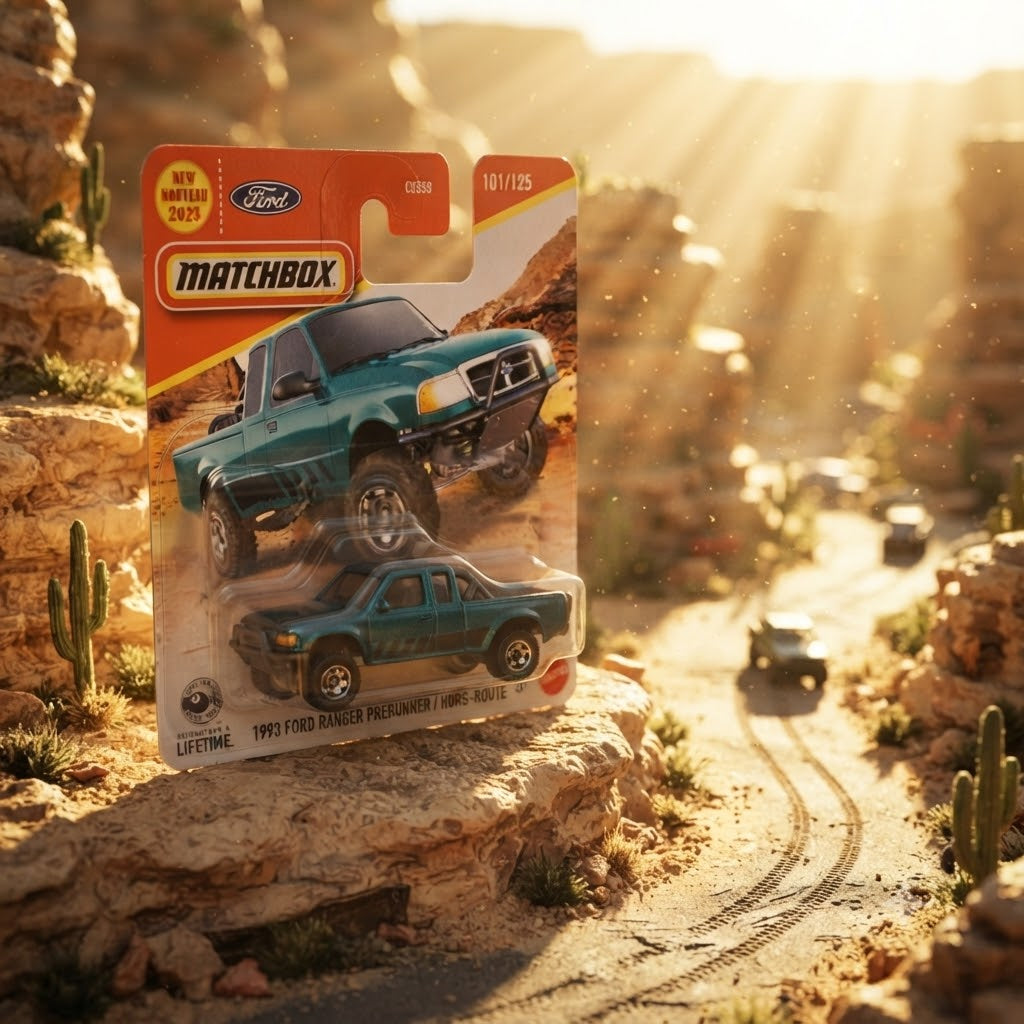 Matchbox 1993 Ford Ranger Prerunner – Die-Cast Off-Road Truck