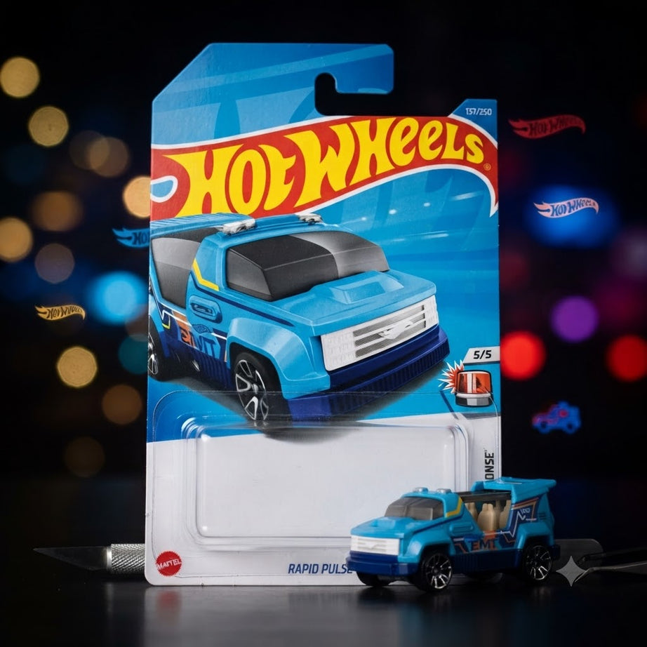 Hot Wheels "Rapid Pulse" Die-Cast Emergency Vehicle (First Response Series)