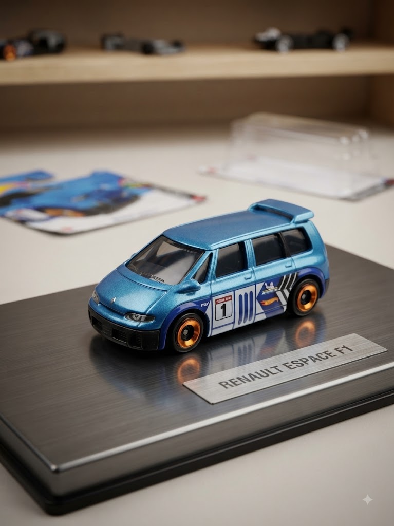 Hot Wheels Renault Espace F1 (Modified 5/5) – Diecast Toy Car
