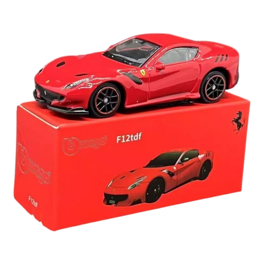 Bburago Official Licensed Ferrari F12tdf 1:64 Scale