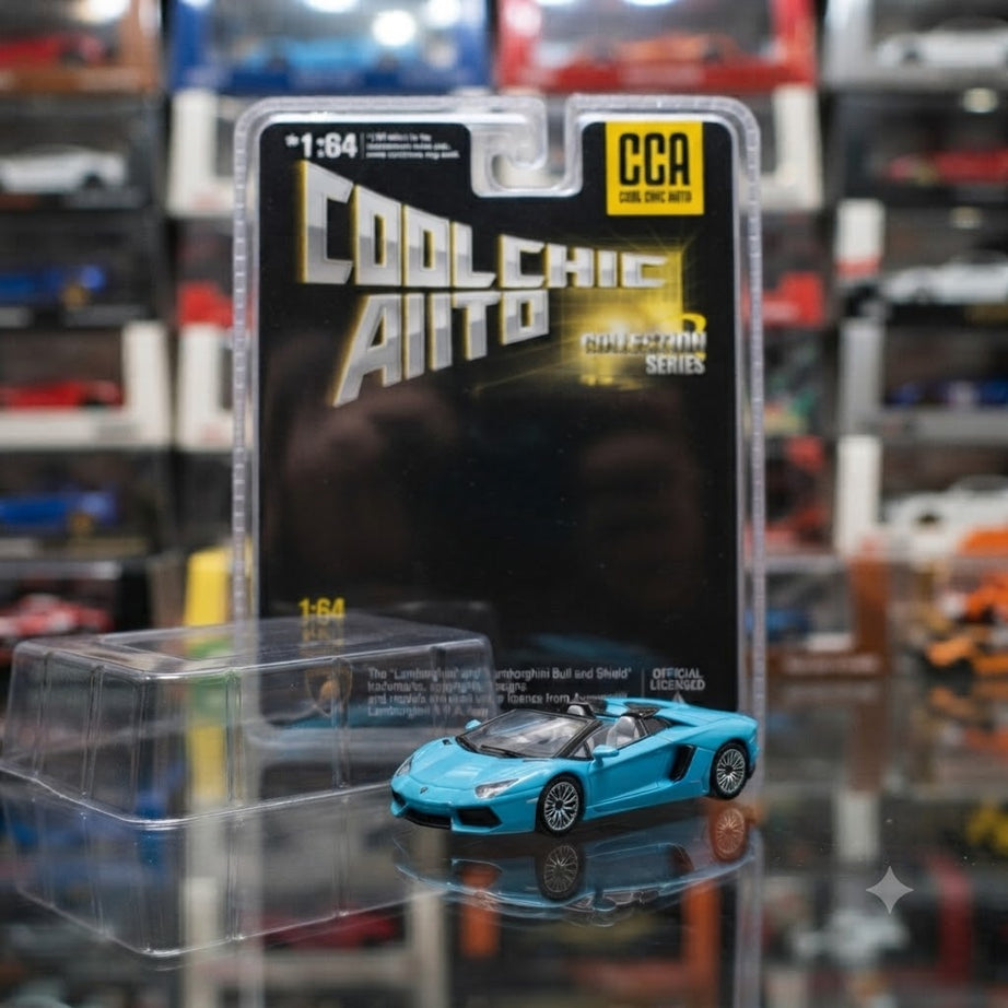Cool Chic Auto (CCA) 1:64 Scale Lamborghini Aventador Roadster Die-Cast Model Car