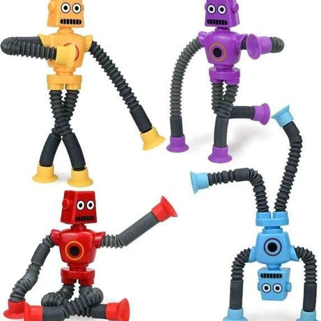 Robot Tube Toy for Kids-1 piece(Random design will be send) - Kids Bestie