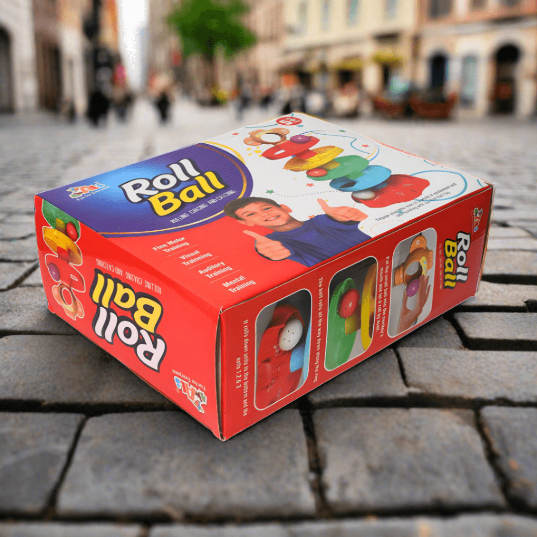 Roll Ball for Kids Age 2+ Years - Kids Bestie
