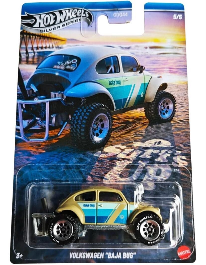 Hot Wheels Volkswagen Baja Bug 🐞 | Silver Series Premium Die-Cast | KidsBestie