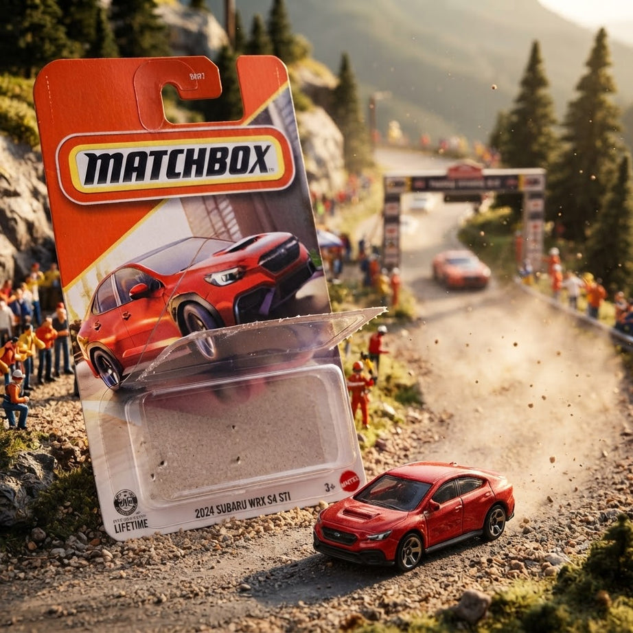Matchbox 2024 Subaru WRX S4 STI Die-Cast Collectible
