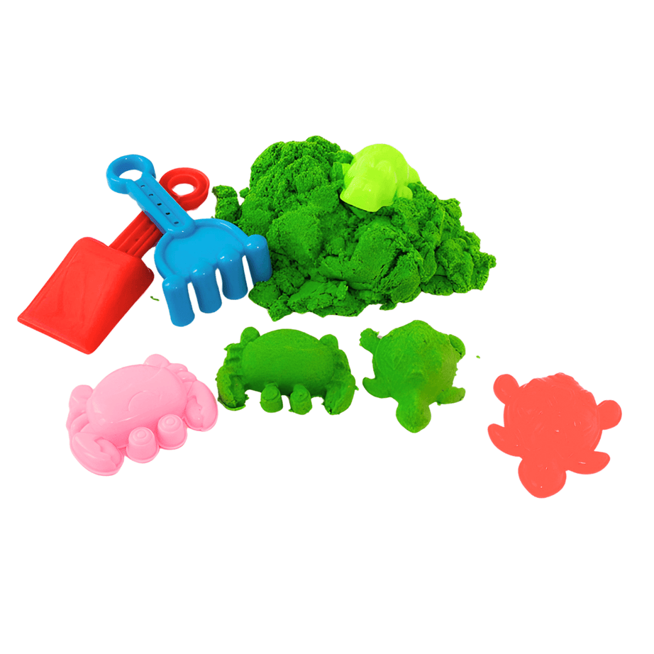 Sand Castle Kit | Aqua Sand Box for Kids Shape Moulds - Kids Bestie