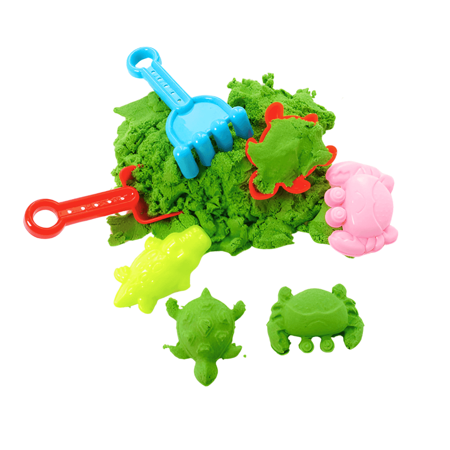 Sand Castle Kit | Aqua Sand Box for Kids Shape Moulds - Kids Bestie