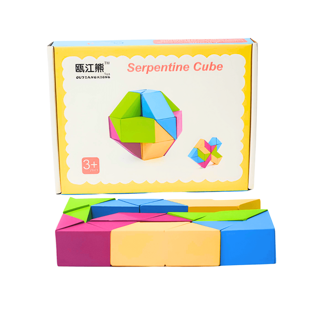 Serpentine Cube Challenge For Kids & Adults - Kids Bestie