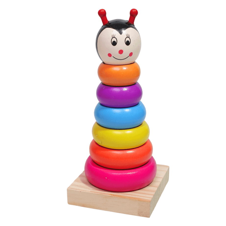 Seven Colour Frog Tower for Kids - Kids Bestie