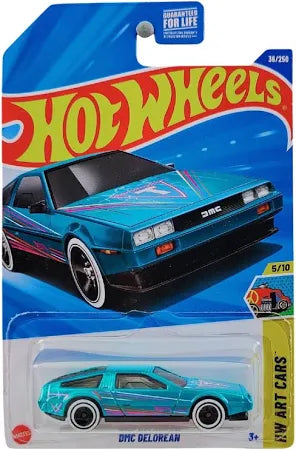 🔥🚗 Hot Wheels DMC DeLorean | Iconic Time-Travel Sports Car Die-Cast (1:64 Scale) 🚗🔥