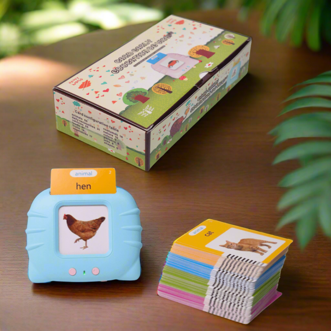 Text Card Toys Talking Flash Cards Learning Toys – Kids Bestie