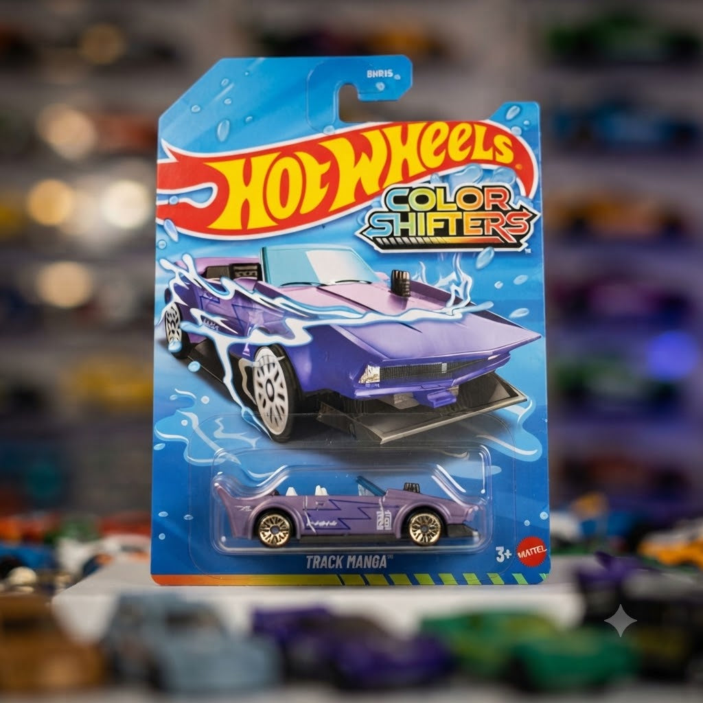 Hot Wheels Color Shifters Track Manga Die-Cast Car