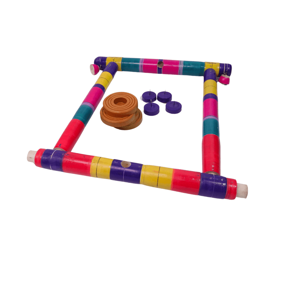 Traditional Wooden Nadavandi Walker for Toddlers Multicolor - Kids Bestie