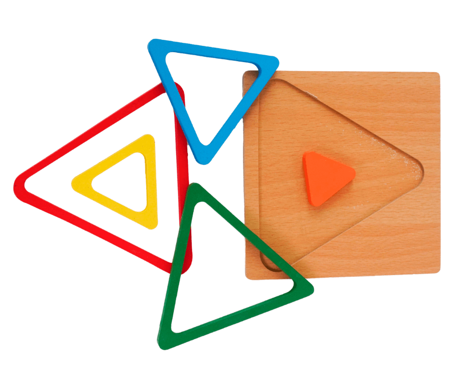 Triangle Puzzle for Toddlers and Preschoolers - Kids Bestie
