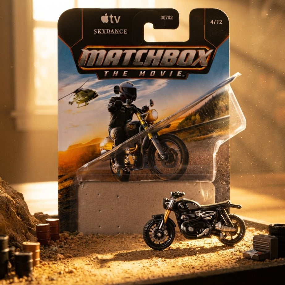 Matchbox The Movie: 2024 Triumph Scrambler (1:64 Die-Cast)