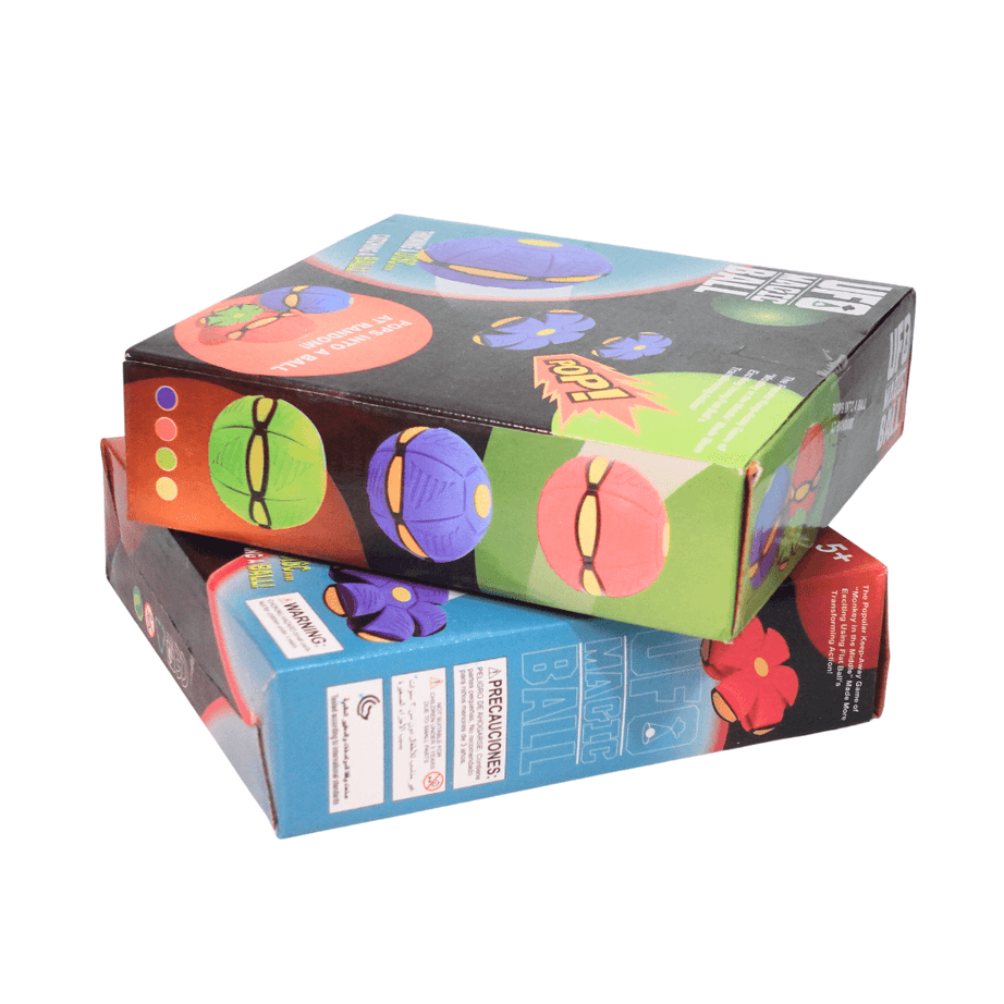 UFO Magic ball, Glowing Flying Toys for kids Age 3+(Random colour & design will be send) - Kids Bestie