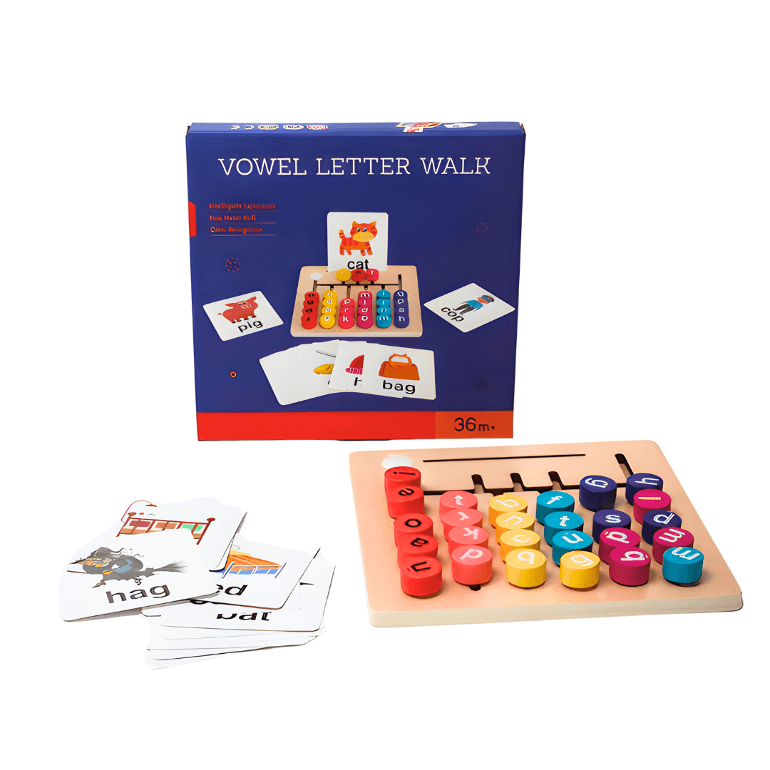 Vowel Letter Walk For kids Age 3+ - Kids Bestie