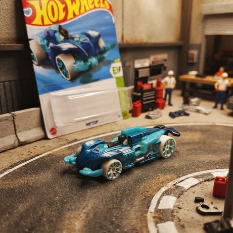 1+1 Hot Wheels Combo  Screen Time & EV Collection - K.I.T.T. Concept & Wattzup 2-Pack