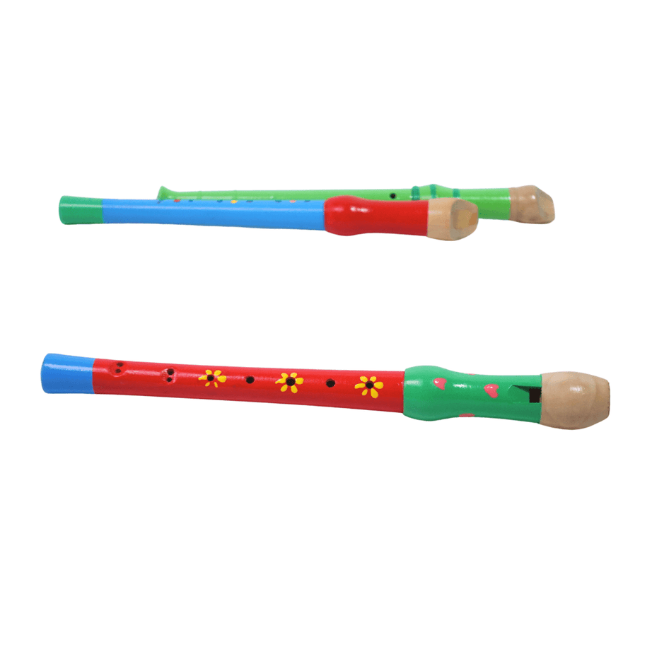 Wooden Flute for Kids-Big, Pack of 1 - Kids Bestie