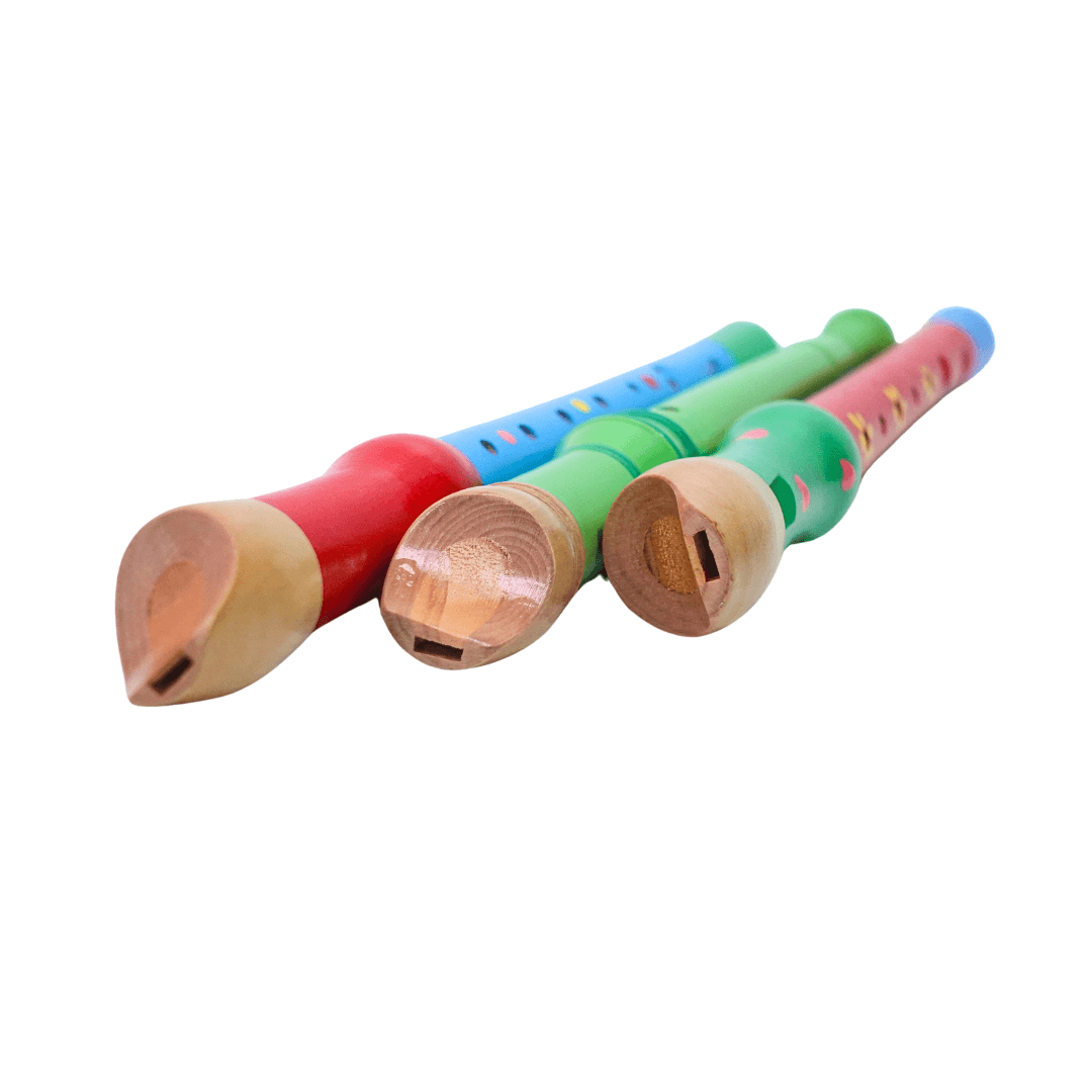 Wooden Flute for Kids-Big, Pack of 1 - Kids Bestie