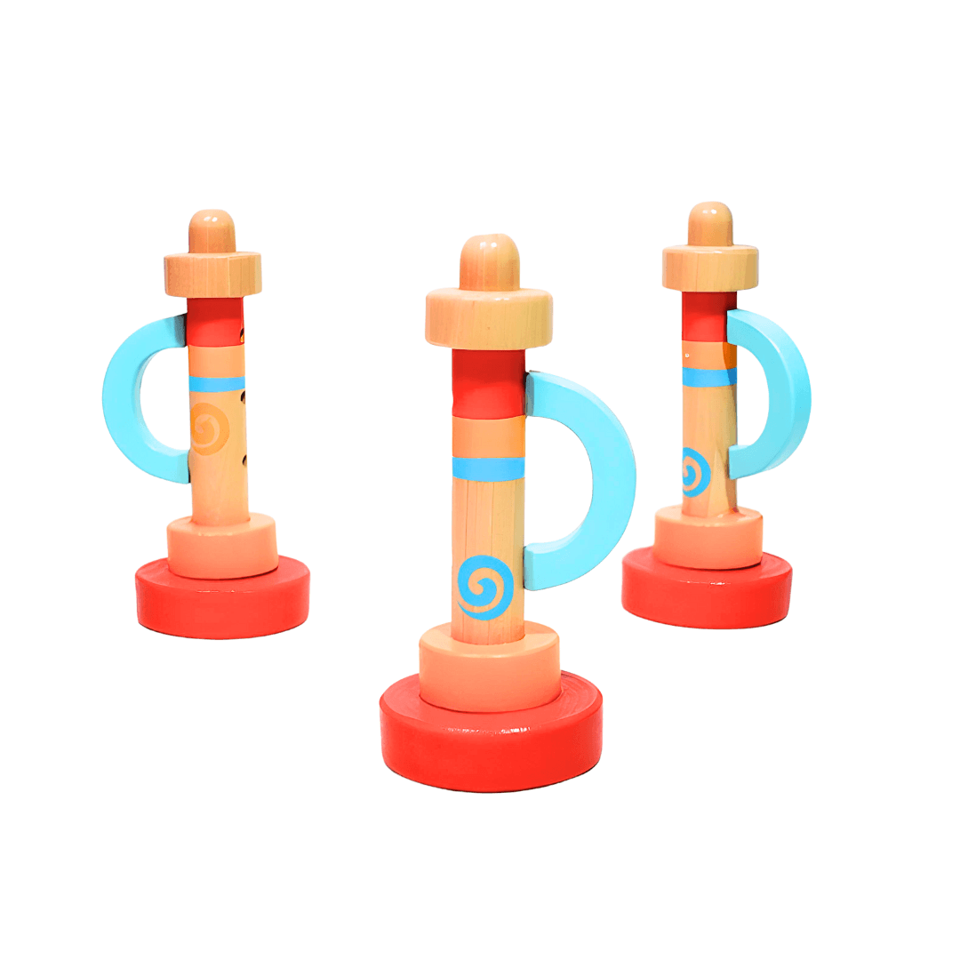 Wooden Flute for Kids-small, Pack of 1 - Kids Bestie