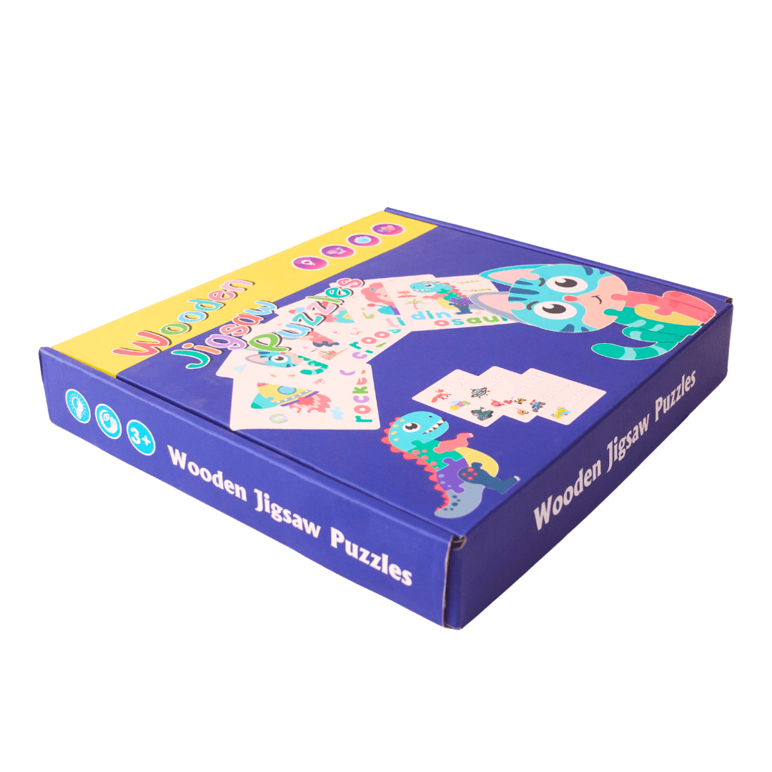 Wooden Jigsaw Puzzle for Kids Age 3+ - Kids Bestie