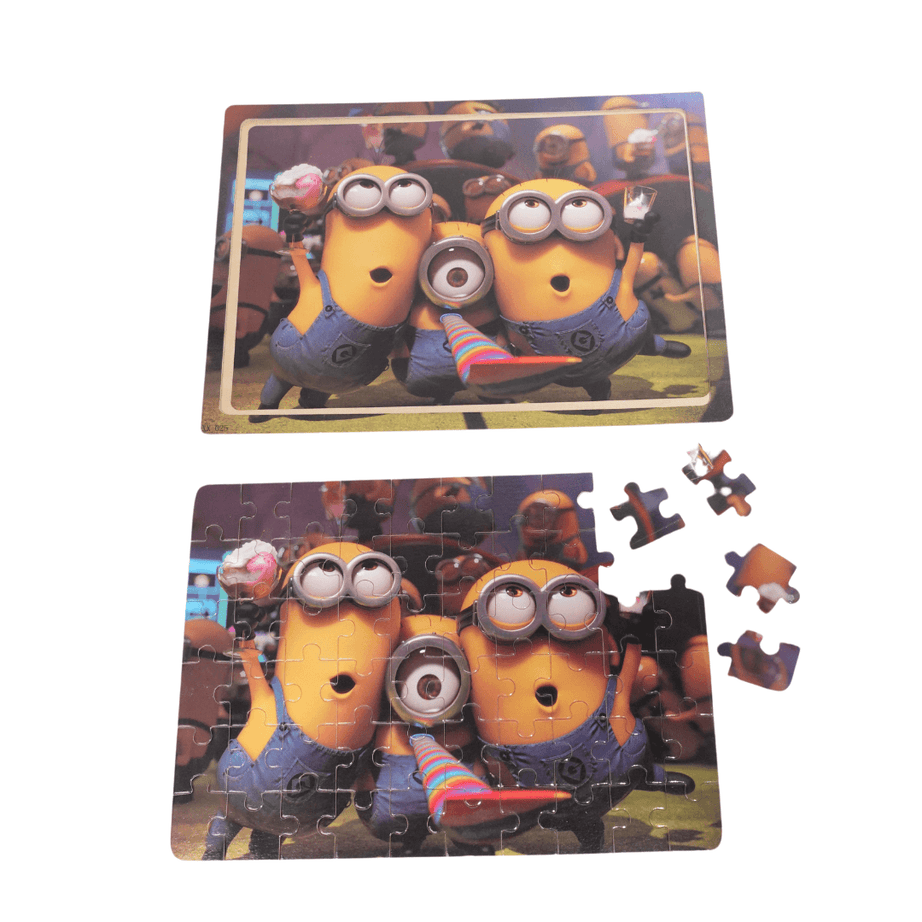 Wooden Jigsaw Puzzles-1 (Random Design will be send) - Kids Bestie