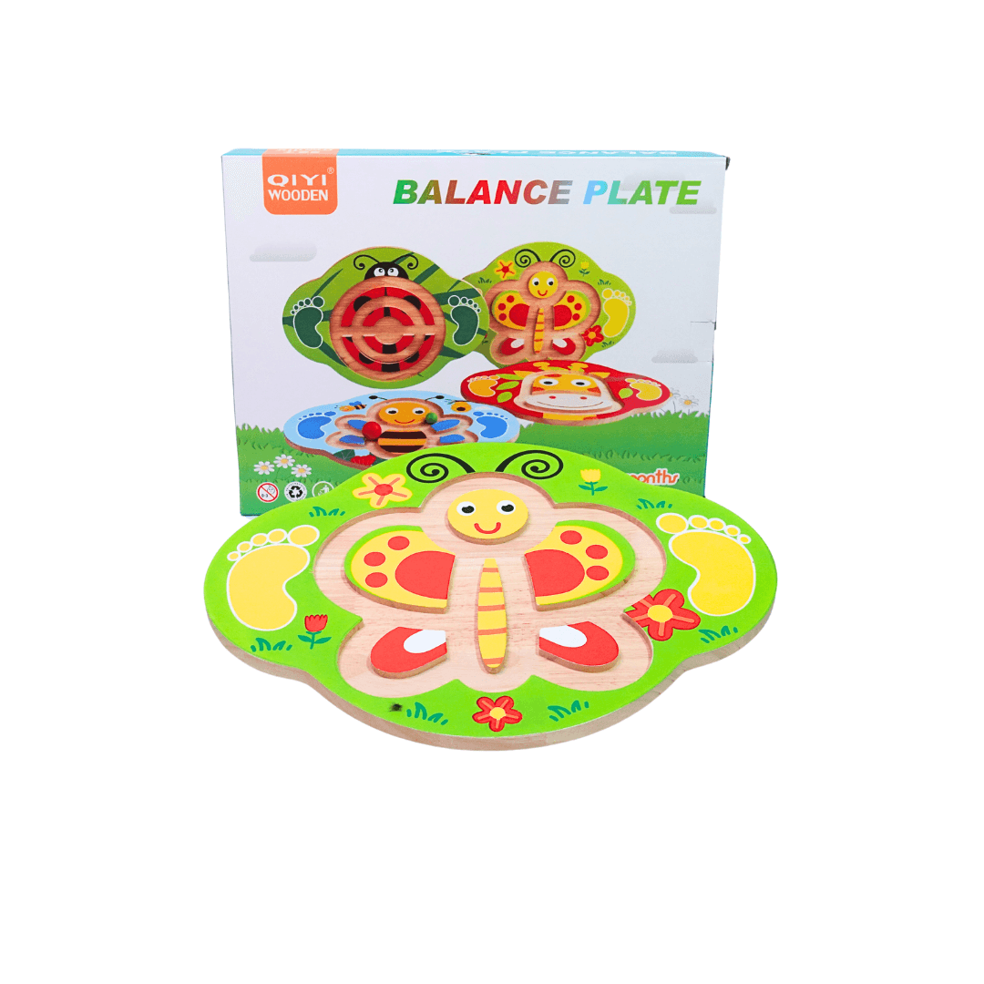 Wooden Kids Balance Board, Activity toy for Kids - Kids Bestie