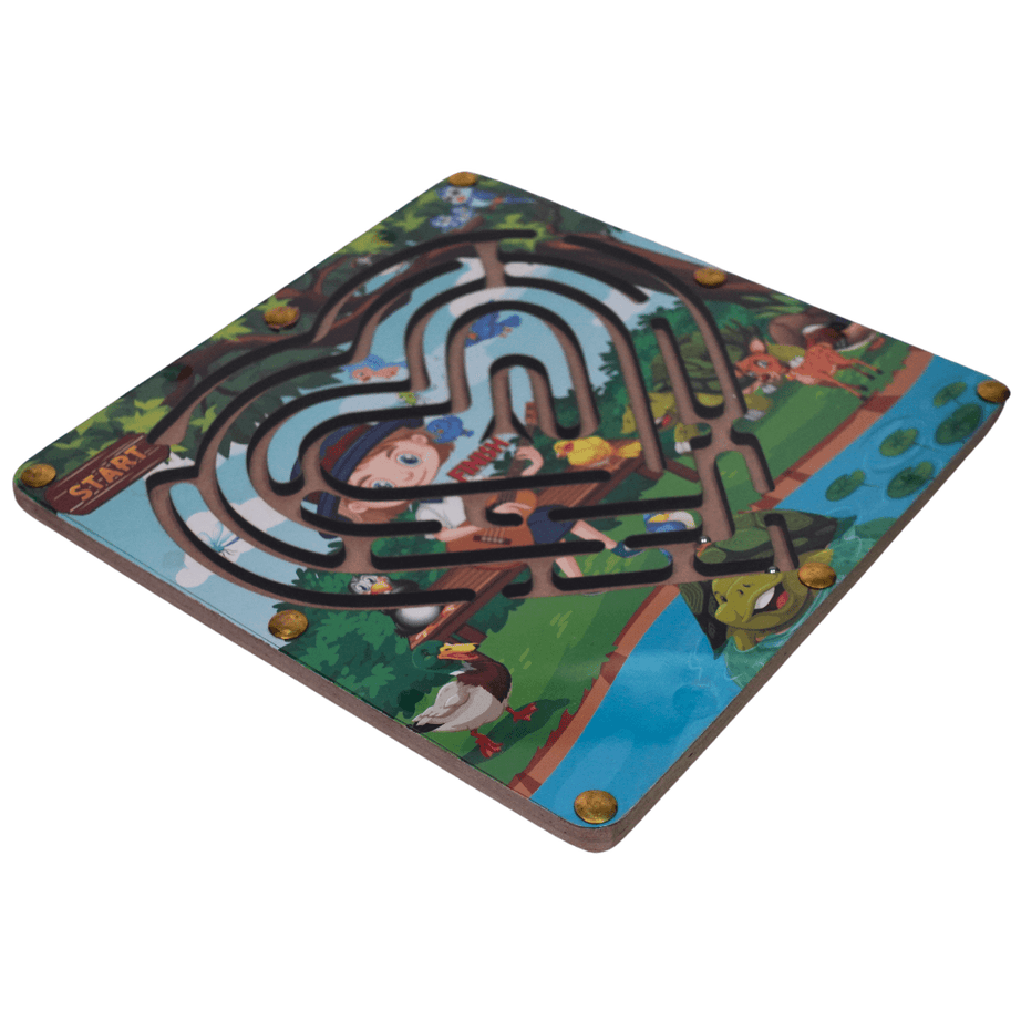 Wooden Maze Toys-1 Piece, Random design will be send - Kids Bestie