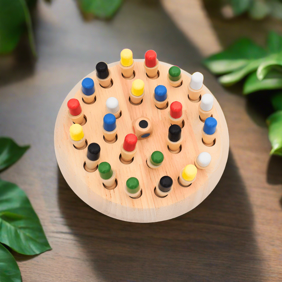Wooden Memory Match Stick, Memory Chess Game Kids-1 Piece - Kids Bestie