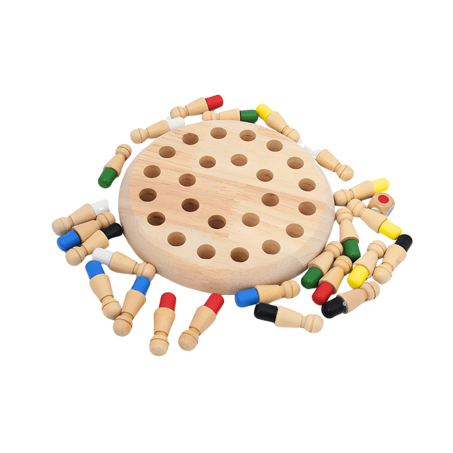 Wooden Memory Match Stick, Memory Chess Game Kids-1 Piece - Kids Bestie
