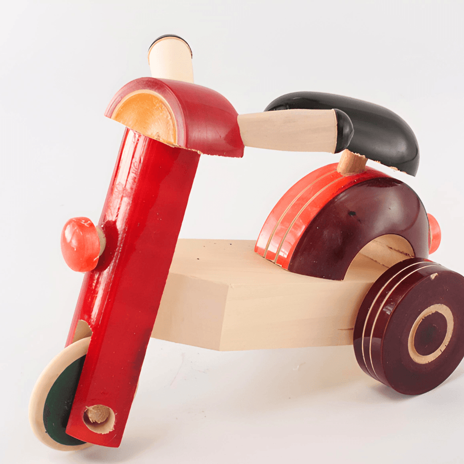 Wooden Miniature Scooter Toy for Kids-1 - Kids Bestie