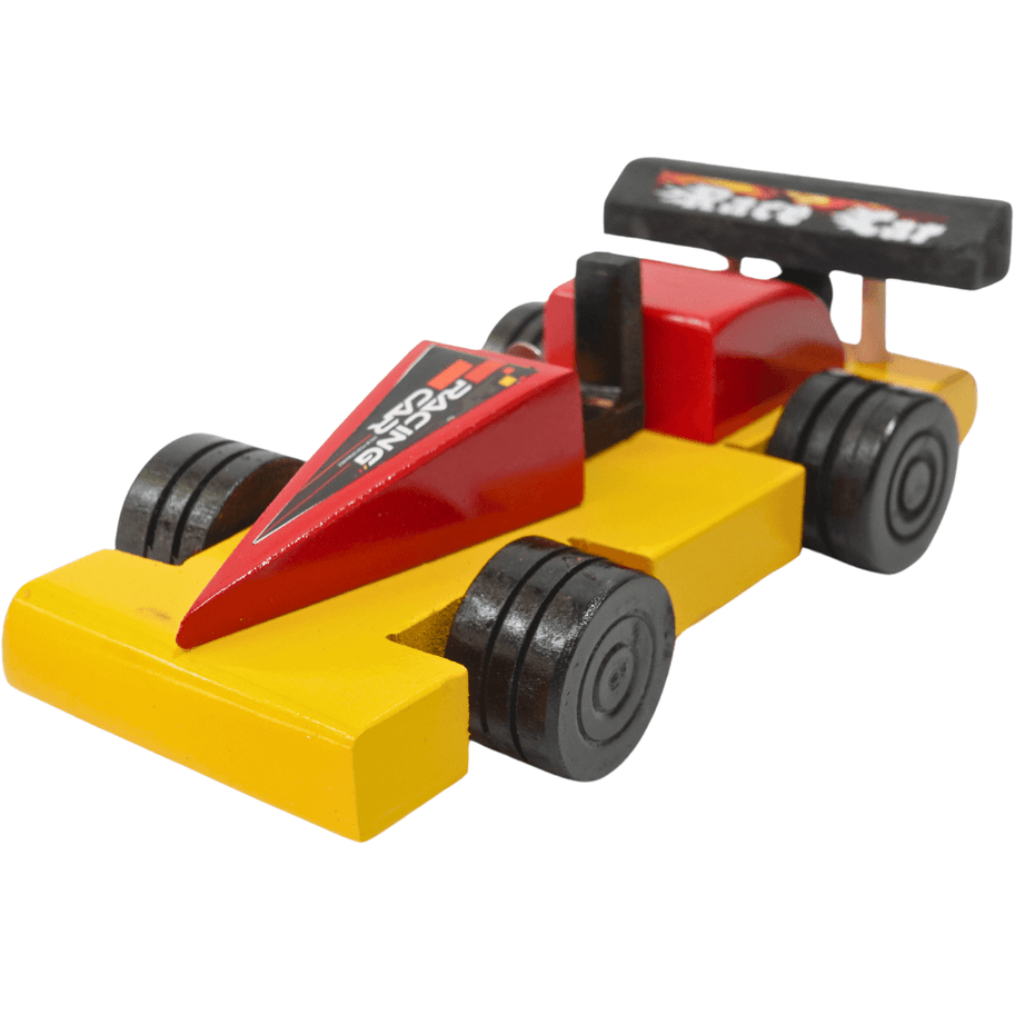Wooden Race Car for Kids - Kids Bestie