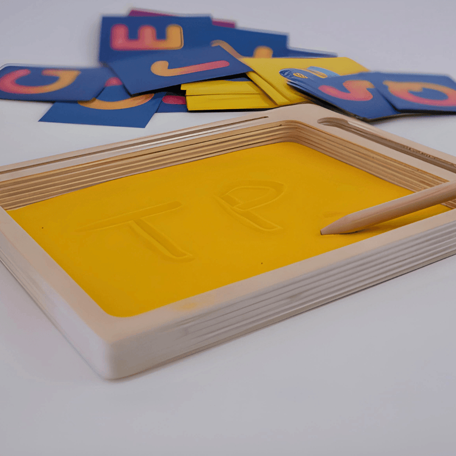 WORDPAD Sand Tray with Wooden Pen for Kids - Kids Bestie